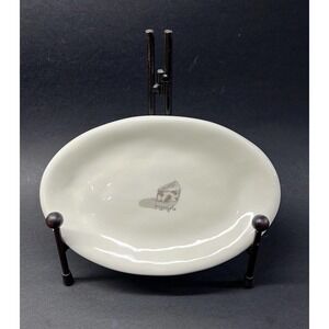 Rae Dunn Dimpled Oval Cheese Plate Gorgonzola‎